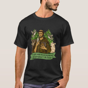 Camiseta São Francisco de Assis Padroeiro dos Animais Catho