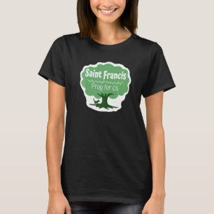 Camiseta São Francisco de Assis São Católico Animais Ecolog