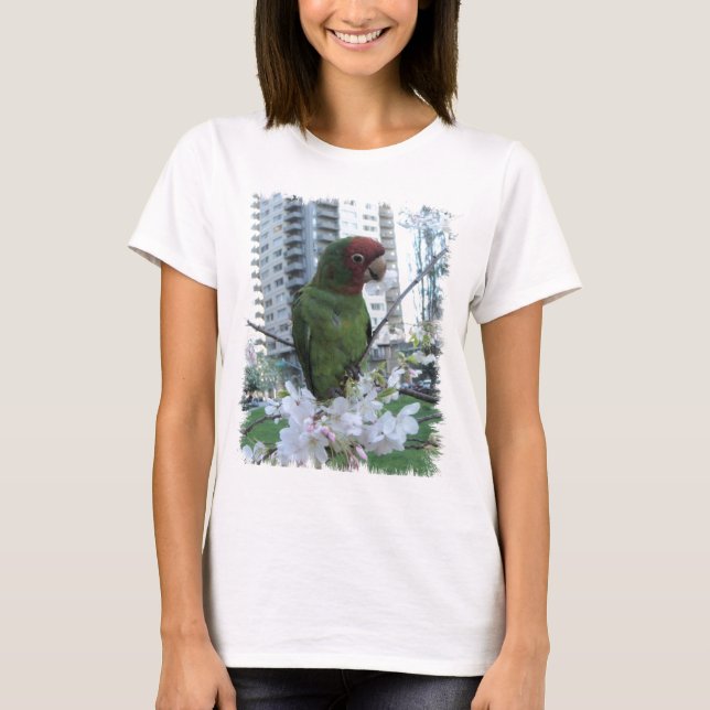 Camiseta São Francisco Wild Parrots do Telegraph Hill (Frente)