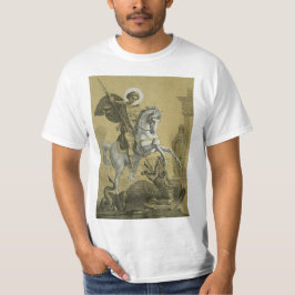 Camiseta São Jorge – Arte Premium "Sunburst Gold"