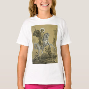 Camiseta São Jorge – Arte Premium "Sunburst Gold"