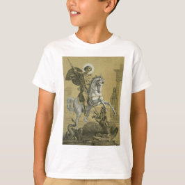 Camiseta São Jorge – Arte Premium "Sunburst Gold"