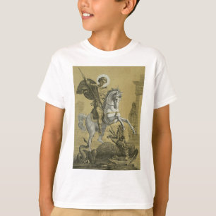 Camiseta São Jorge – Arte Premium "Sunburst Gold"