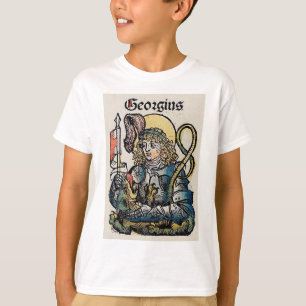 Camiseta São Jorge da Crônica de Nuremberg