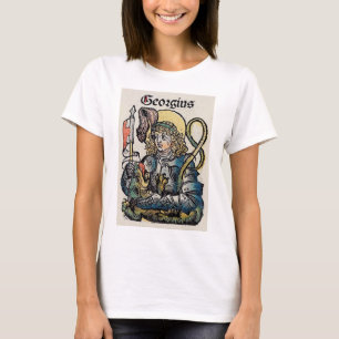 Camiseta São Jorge da Crônica de Nuremberg