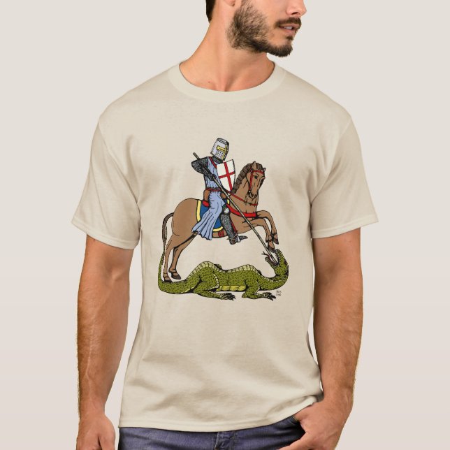 Camiseta São Jorge e o Dragão do Século XIII (Frente)