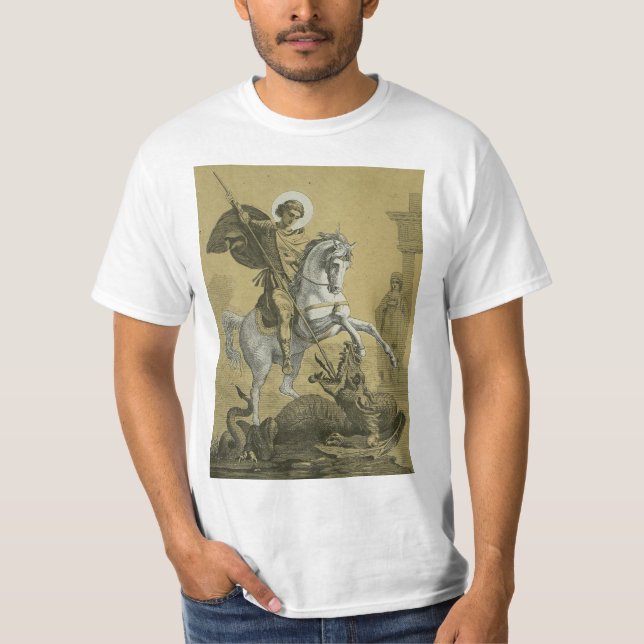 Camiseta São Jorge e o Dragão Grande Mártir (Frente)
