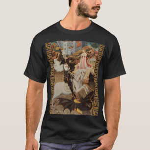 Camiseta São Jorge e o Dragão por Bernat Martorell