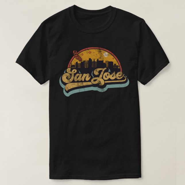 Camiseta São José, Califórnia (Frente do Design)