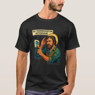 Camiseta São José Pai Católico Engraçado e Trabalhador