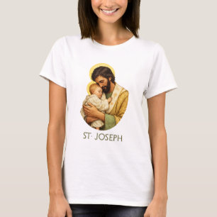 Camiseta São José Santo Padroeiro Fé Católica Cristã
