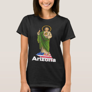Camiseta São Judas Tadeo com Arizona EUA