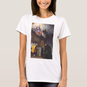 Camiseta São Luís de Tolosa Herança Celestial Arte
