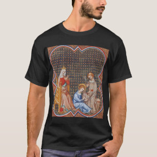Camiseta São Luís IX da França Patrono dos Reis Arte