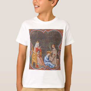 Camiseta São Luís IX da França Patrono dos Reis Arte