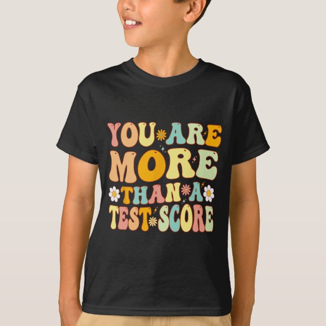Camiseta São Mais Do Que Um Teste De Professores De Ponta D (Frente)