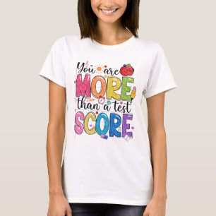 Camiseta São Mais Do Que Um Teste De Teste De Teste De Dia