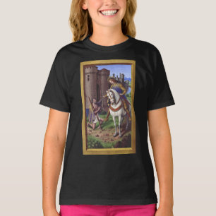 Camiseta São Martinho de Tours cortando seu manto em dois