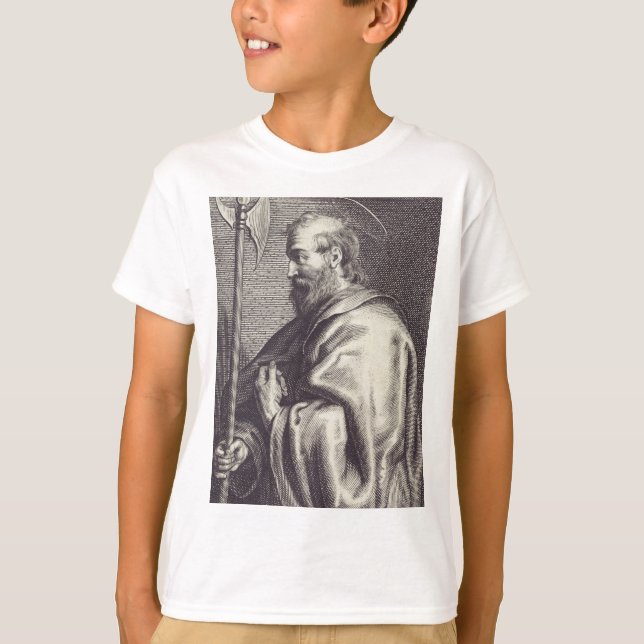 Camiseta São Mateus o Evangelista - Reprodução de Arte Fina (Frente)