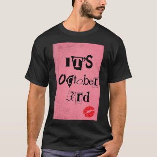 Camiseta São Meninas Médias do 3º de outubro