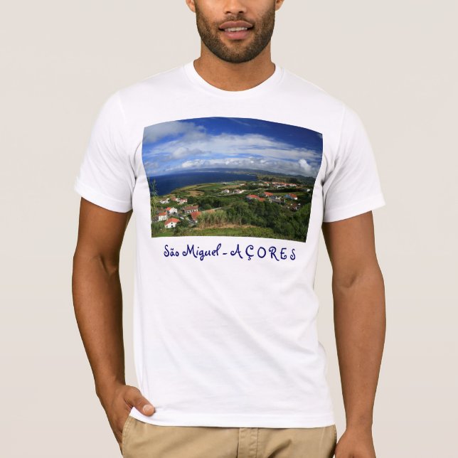 Camiseta Sao Miguel, Açores (Frente)