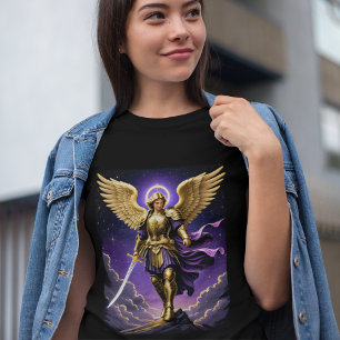 Camiseta São Miguel Arcanjo Defensor Católico Romano