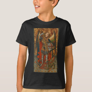 Camiseta São Miguel Arcanjo Derrotando Satanás Cristo