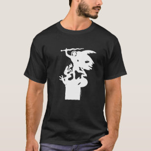 Camiseta São Miguel e Dragão (em branco)