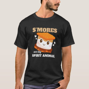 Camiseta São Os Meus Espíritos Animais A Acampar O Toddler