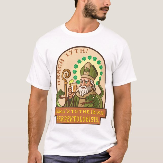 Camiseta São Patrick e os Cobras (Frente)
