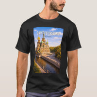 São Petersburgo Ilustração Arte Viagens Rússia