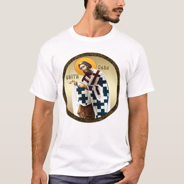 Camiseta São Sava, Sérvia, Ortodoxo Sérvio, srb 2 (Frente)