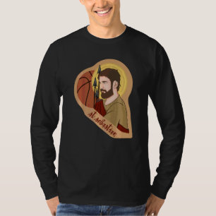 Camiseta São Sebastião Arco e Flecha Arqueiro Católico Padr