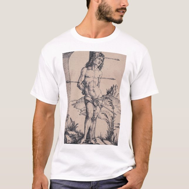 Camiseta São Sebastião Atado à Coluna (Frente)