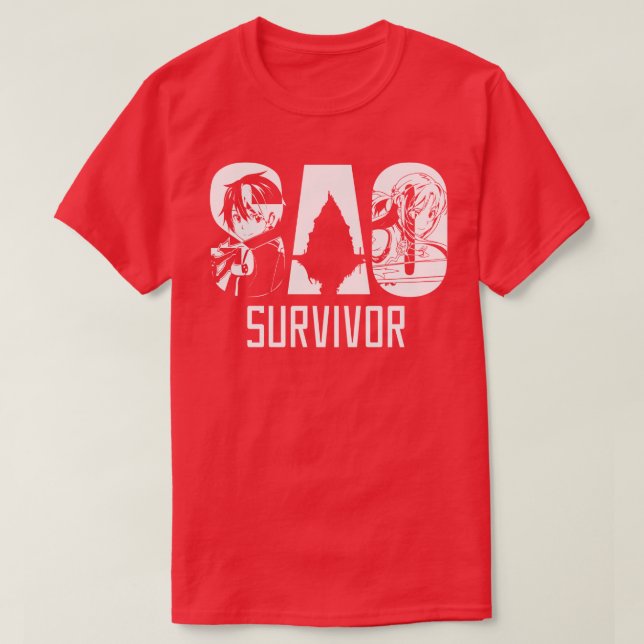 CAMISETA SAO SURVIVOR (Frente do Design)