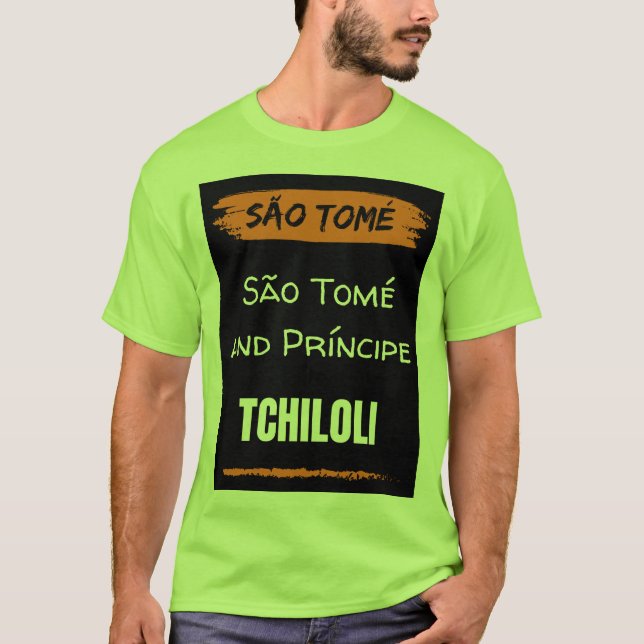 Camiseta São Tomé e Príncipe (Frente)