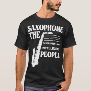 Camiseta Saofone O Instrumento Para A Pessoas Inteligente S
