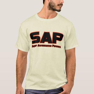 Camiseta SAP - poderes impressionantes super
