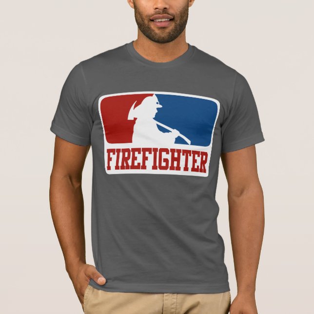 Camiseta Sapador-bombeiro da liga principal (Frente)