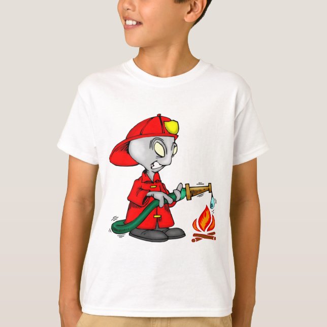 Camiseta Sapador-bombeiro estrangeiro (Frente)