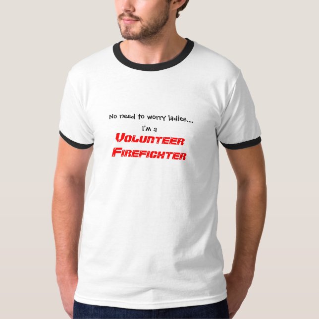 Camiseta Sapador-bombeiro voluntário (Frente)