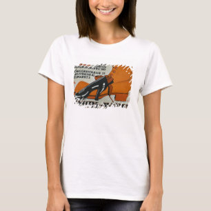 Camiseta "Sapatarias, Zurique (litho da cor)