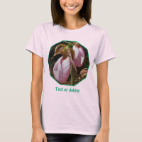 Sapatinho de Senhora Rosa Selvagem Par Personaliza