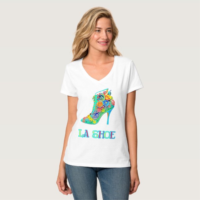 CAMISETA SAPATO DE LA (Frente Completa)