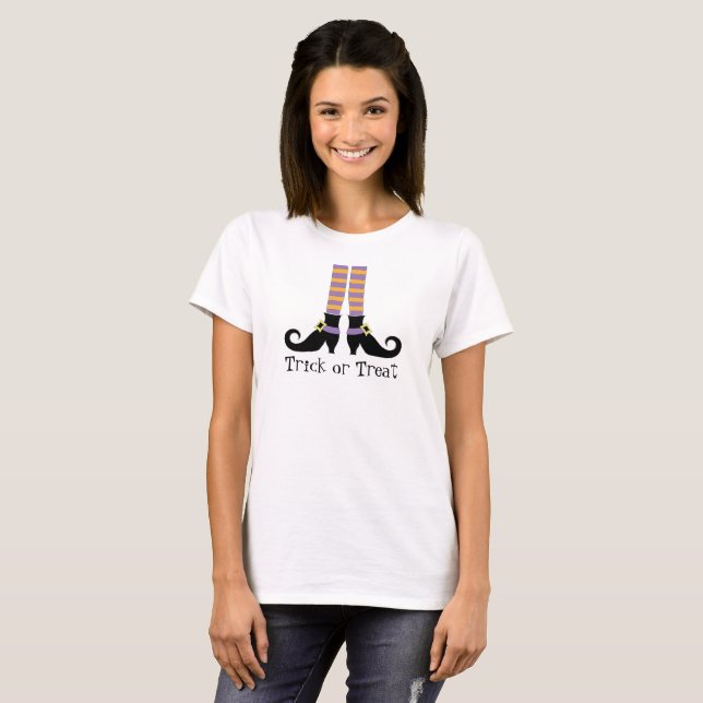 Camiseta Sapatos da Bruxa Caprichosa (Frente Completa)
