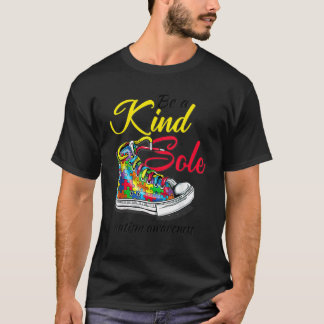 Camiseta Sapatos Kind Sole Conscientização do Autismo