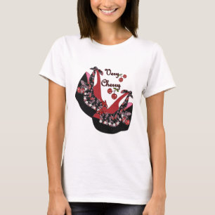 Camiseta Sapatos RAB Rockabilly Muito Cereja