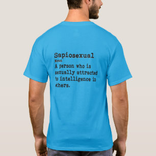 Camiseta Sapiossexual: Capa Curta
