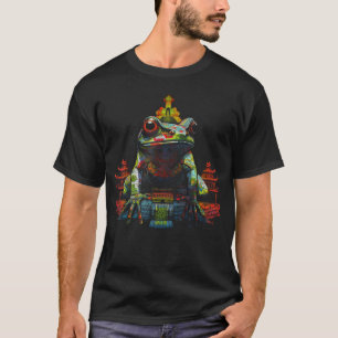 Camiseta sapo amante de os animais arquitetura sapo