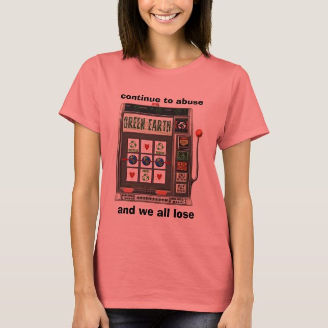 Camiseta Sapo ambiental do Dia da Terra (Frente)